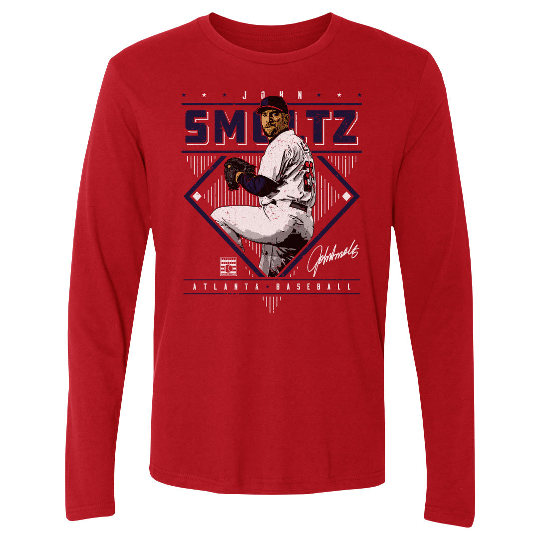 John Smoltz Men's Long Sleeve T-Shirt | 500 LEVEL