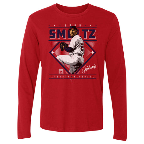 John Smoltz Men's Long Sleeve T-Shirt | 500 LEVEL