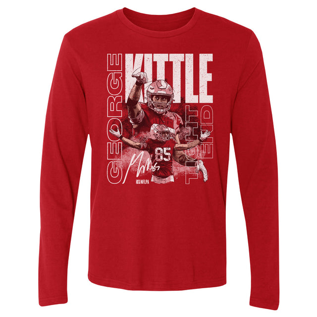 George Kittle Men's Long Sleeve T-Shirt | 500 LEVEL