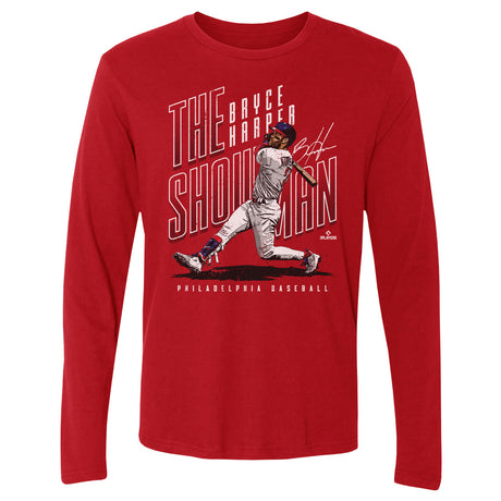 Bryce Harper Men's Long Sleeve T-Shirt | 500 LEVEL