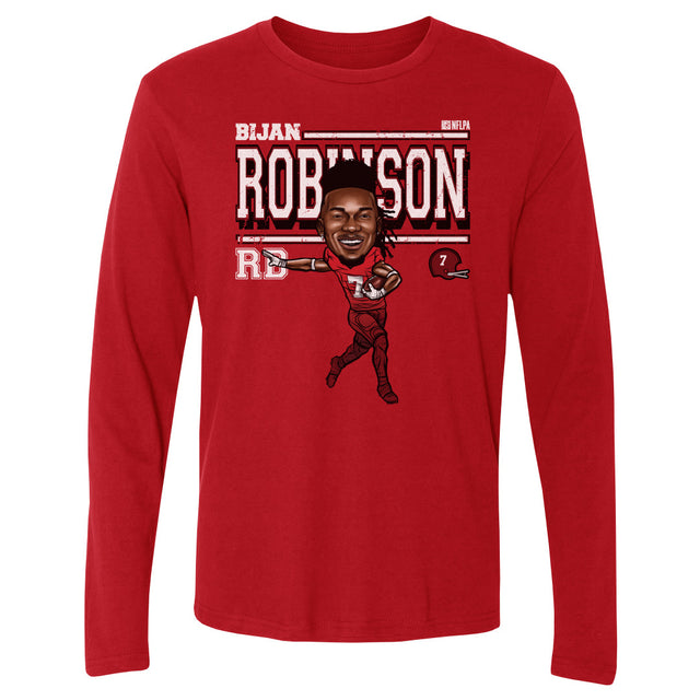 Bijan Robinson Men's Long Sleeve T-Shirt | 500 LEVEL