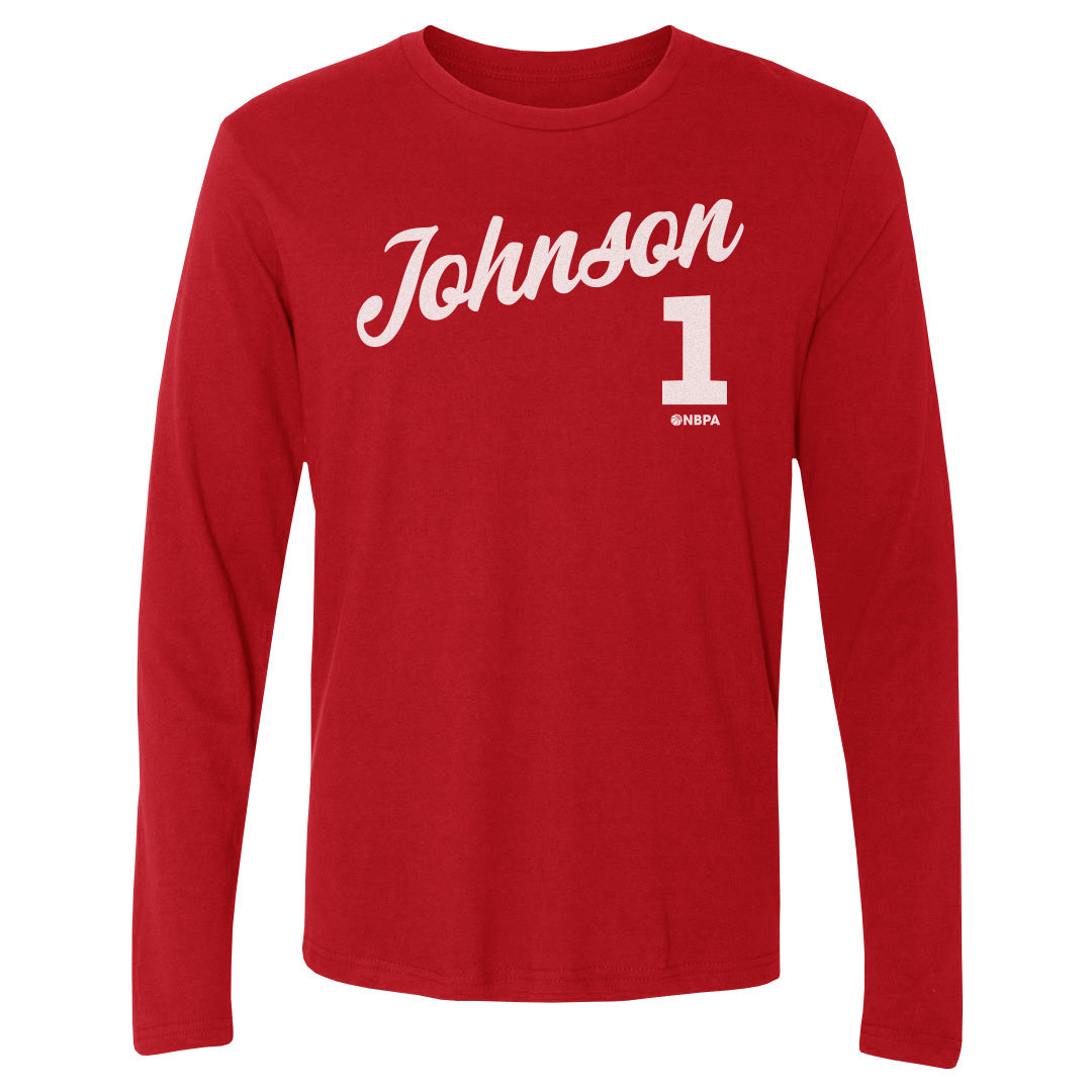 Jalen Johnson Men&#39;s Long Sleeve T-Shirt | 500 LEVEL