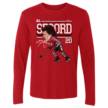 Al Secord Men's Long Sleeve T-Shirt | 500 LEVEL