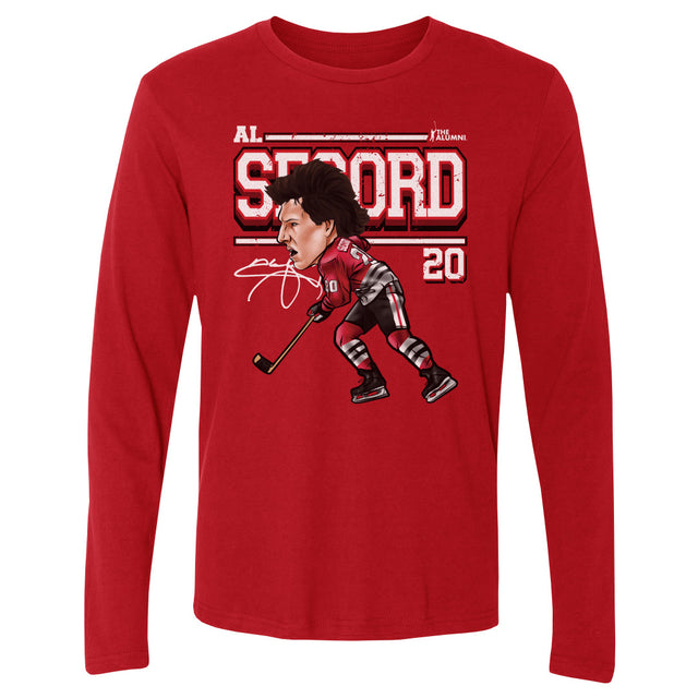 Al Secord Men's Long Sleeve T-Shirt | 500 LEVEL