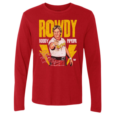 Roddy Piper Men's Long Sleeve T-Shirt | 500 LEVEL