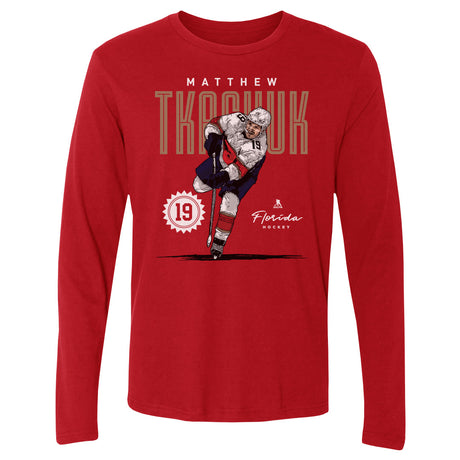 Matthew Tkachuk Men's Long Sleeve T-Shirt | 500 LEVEL
