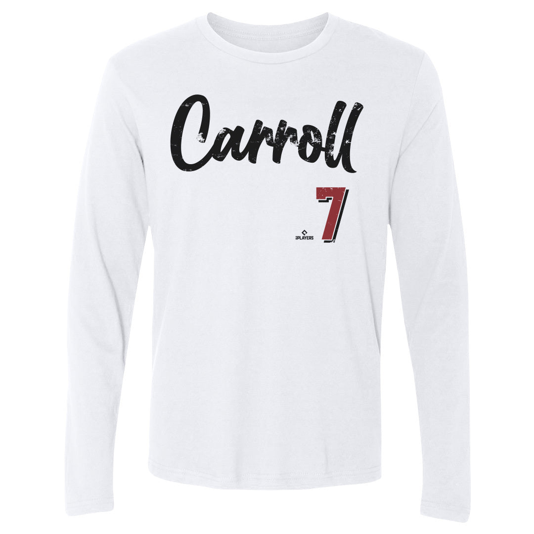 Corbin Carroll Men's Long Sleeve T-Shirt | 500 LEVEL