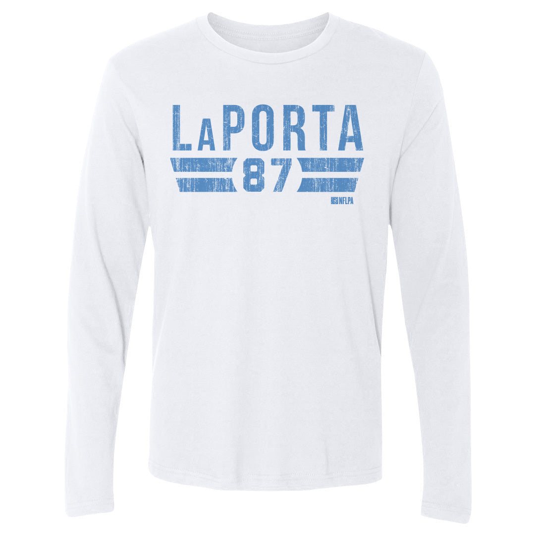 Sam LaPorta Men's Long Sleeve T-Shirt | 500 LEVEL