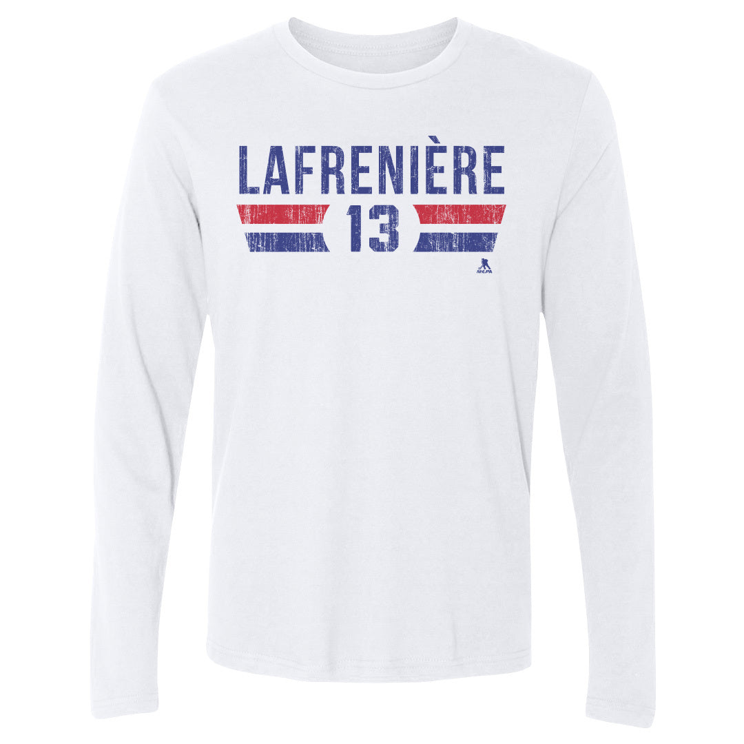 Alexis Lafreniere Men&#39;s Long Sleeve T-Shirt | 500 LEVEL