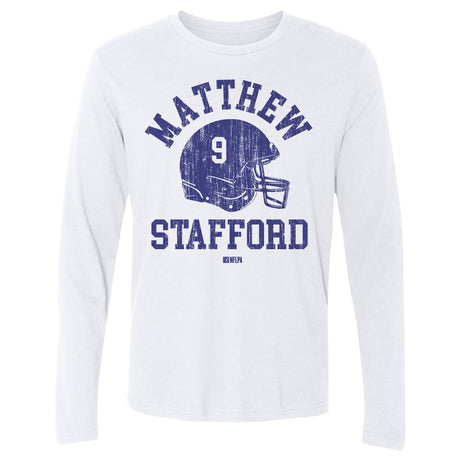 Matthew Stafford Men's Long Sleeve T-Shirt | 500 LEVEL