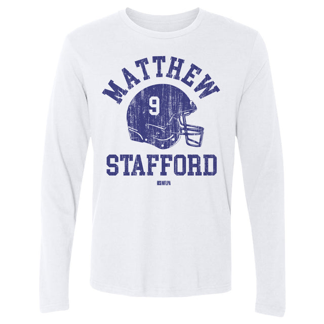 Matthew Stafford Men's Long Sleeve T-Shirt | 500 LEVEL