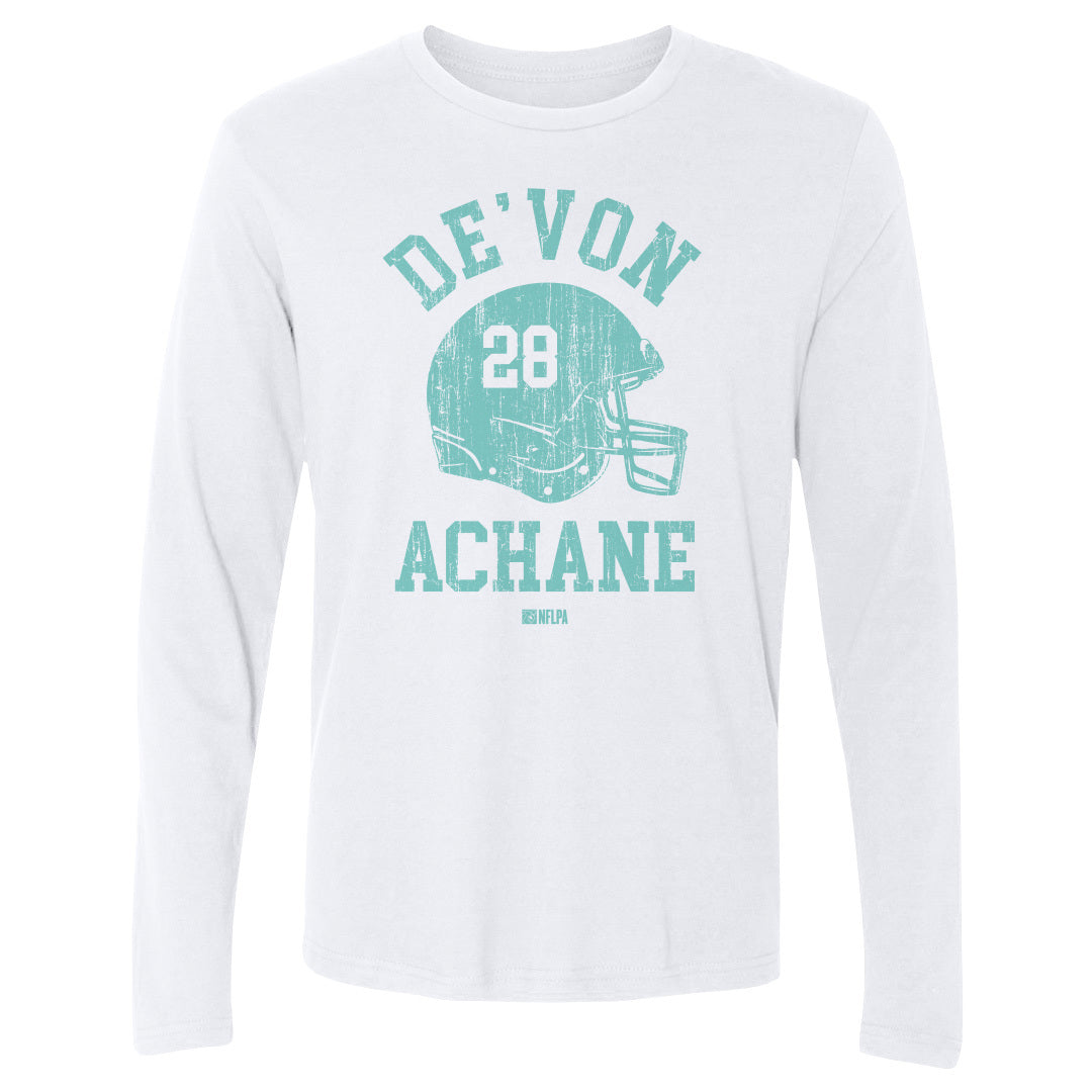 De'Von Achane Men's Long Sleeve T-Shirt | 500 LEVEL