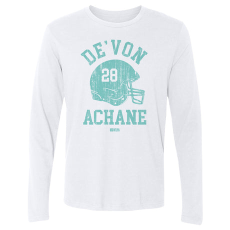 De'Von Achane Men's Long Sleeve T-Shirt | 500 LEVEL