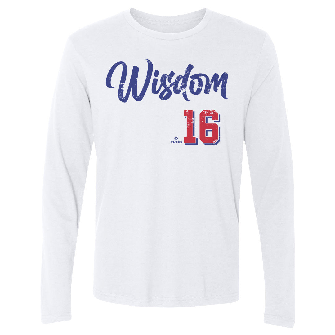 Patrick Wisdom Men&#39;s Long Sleeve T-Shirt | 500 LEVEL