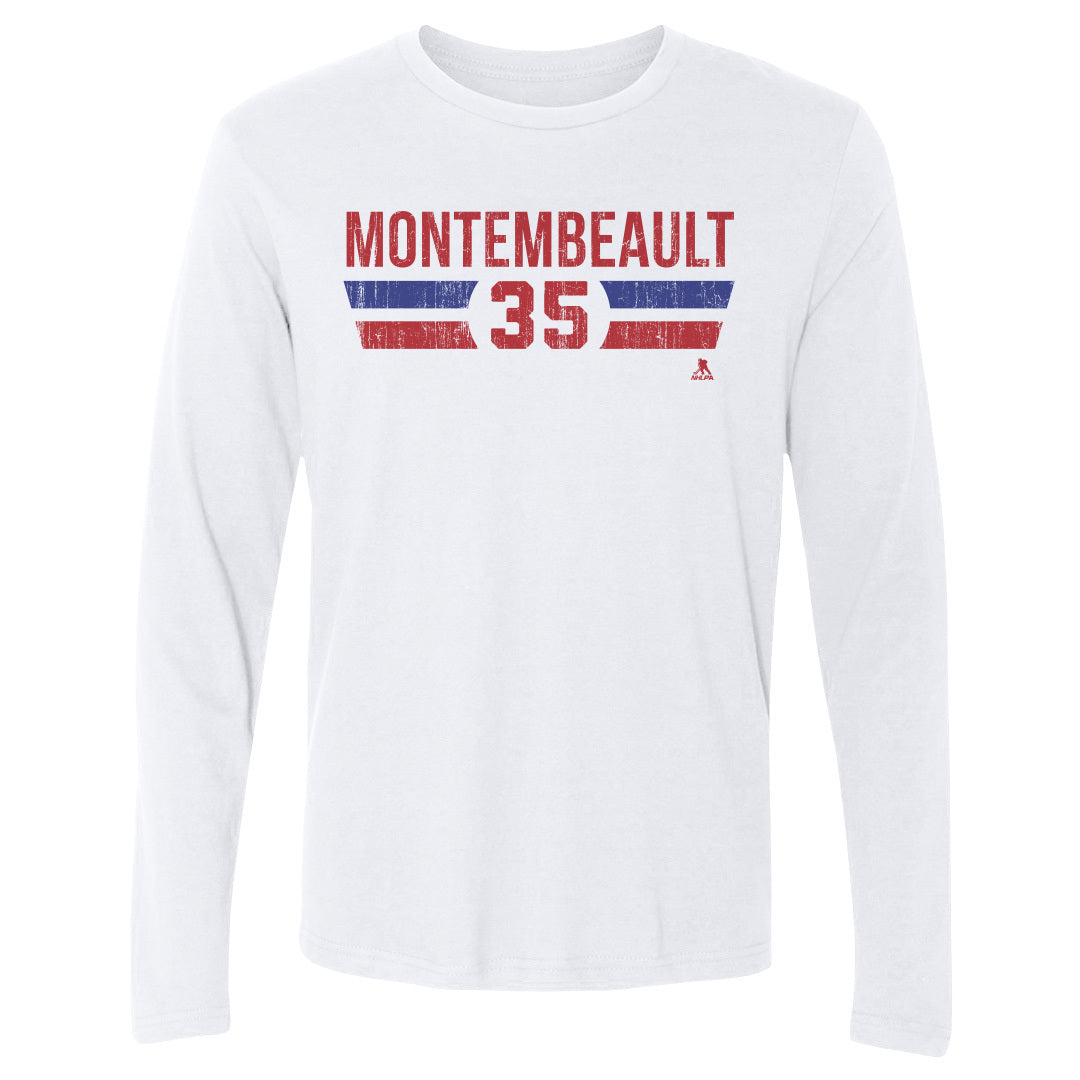 Sam Montembeault Men's Long Sleeve T-Shirt | 500 LEVEL