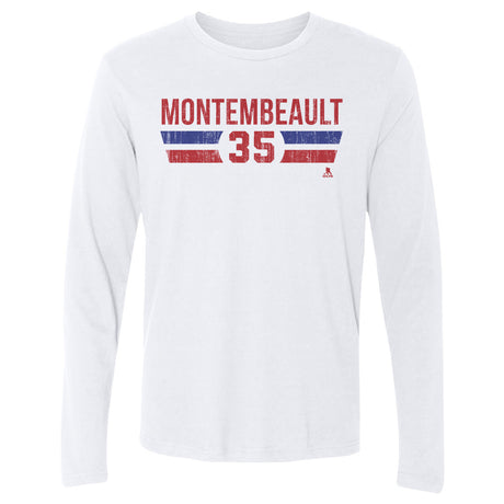 Sam Montembeault Men's Long Sleeve T-Shirt | 500 LEVEL