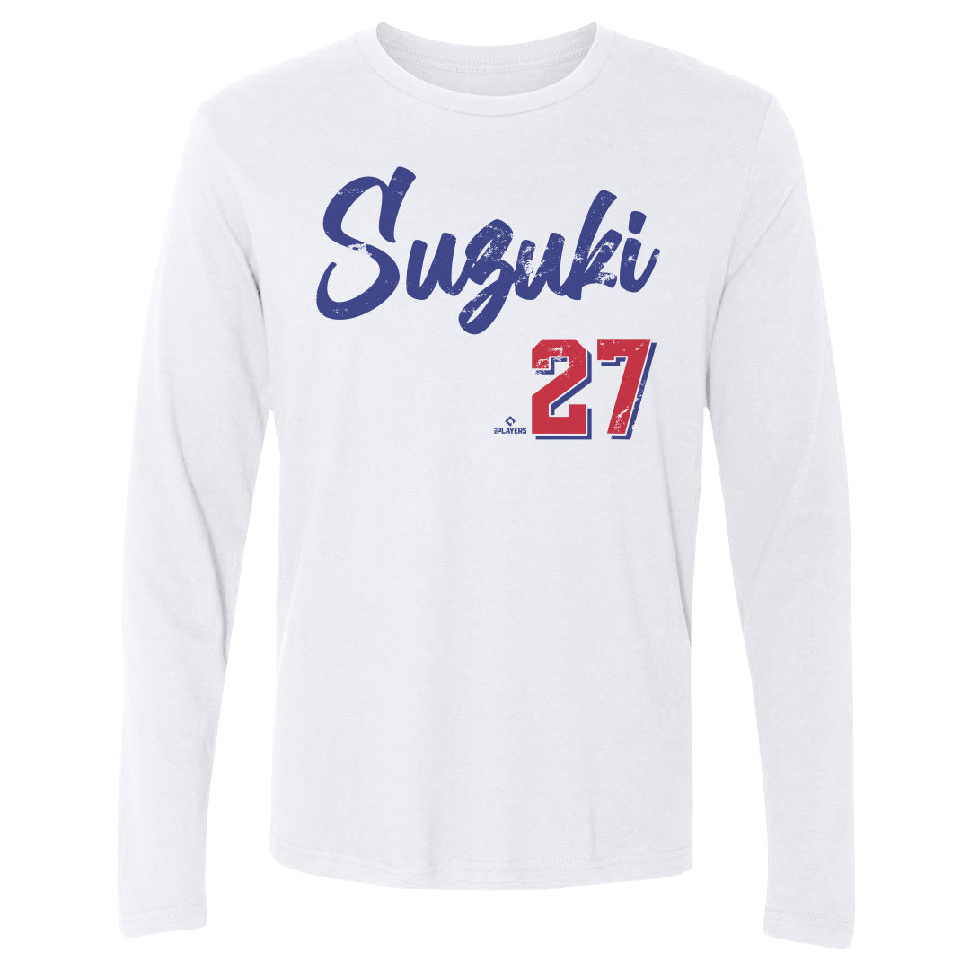 Seiya Suzuki Men's Long Sleeve T-Shirt | 500 LEVEL