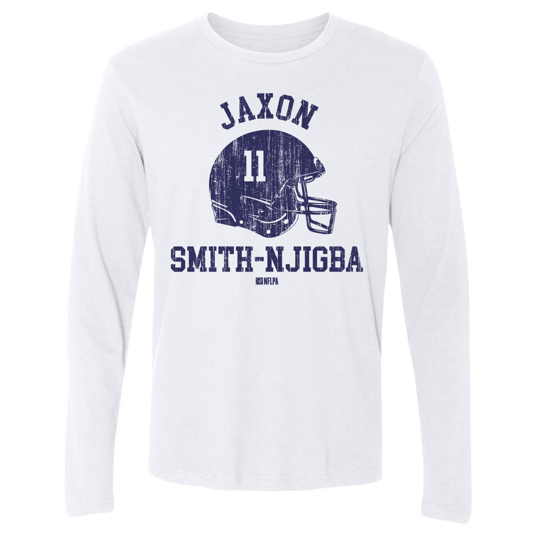 Jaxon Smith-Njigba Men's Long Sleeve T-Shirt | 500 LEVEL