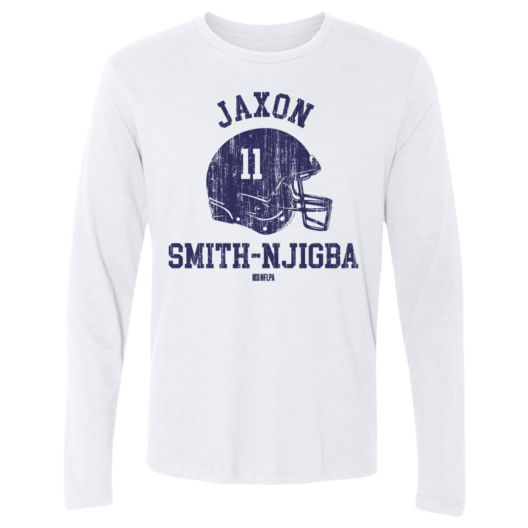Jaxon Smith-Njigba Men&#39;s Long Sleeve T-Shirt | 500 LEVEL