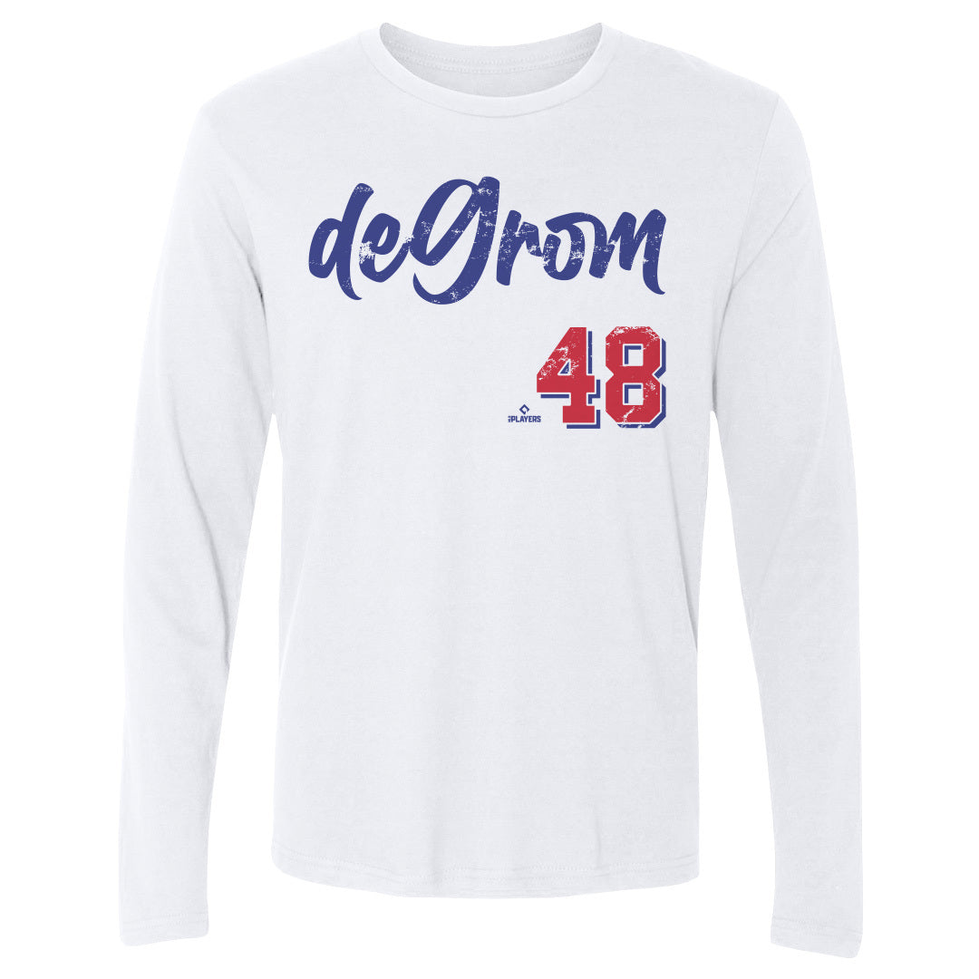 Jacob deGrom Men's Long Sleeve T-Shirt | 500 LEVEL