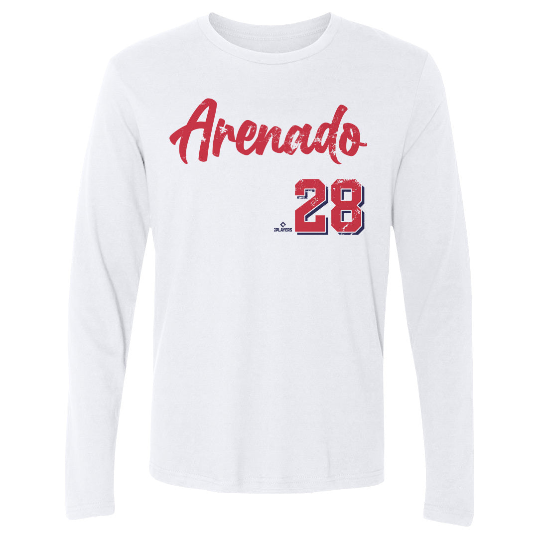 Nolan Arenado Men's Long Sleeve T-Shirt | 500 LEVEL
