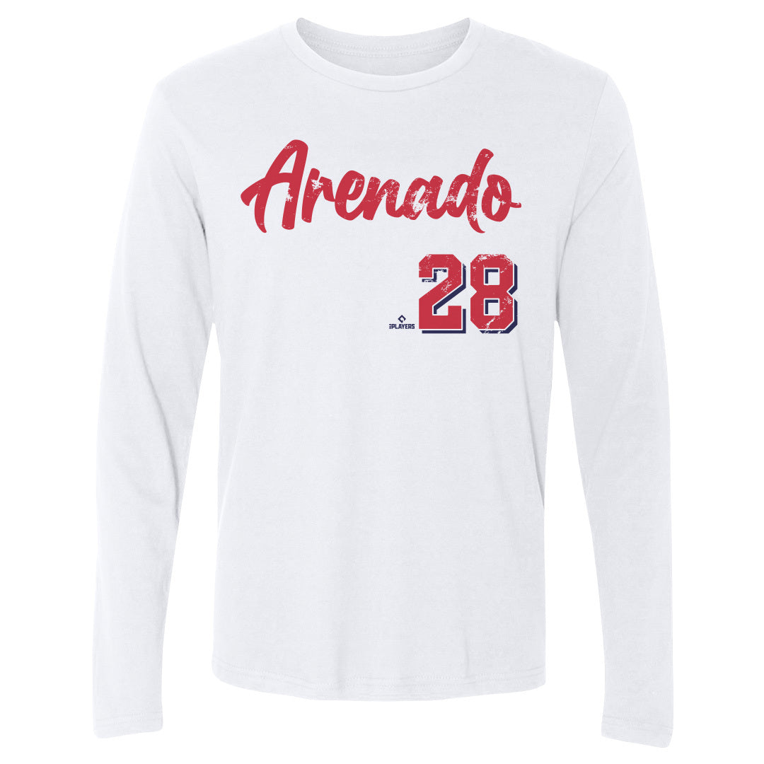 Nolan Arenado Men&#39;s Long Sleeve T-Shirt | 500 LEVEL