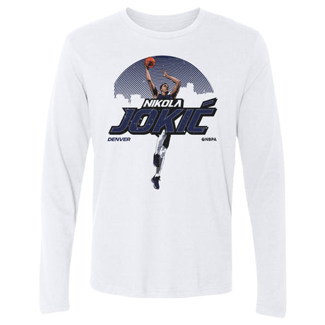 Nikola Jokic Men's Long Sleeve T-Shirt | 500 LEVEL