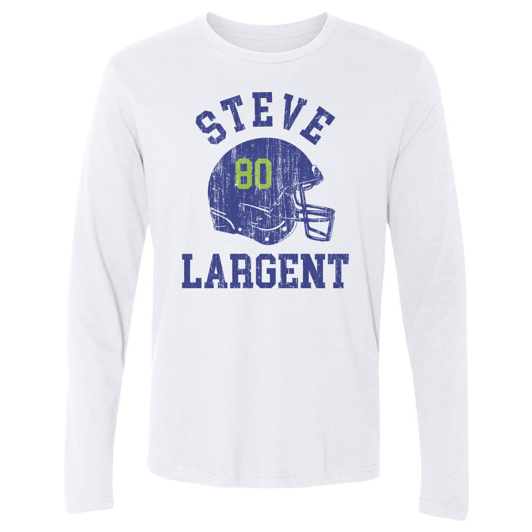 Steve Largent Men&#39;s Long Sleeve T-Shirt | 500 LEVEL