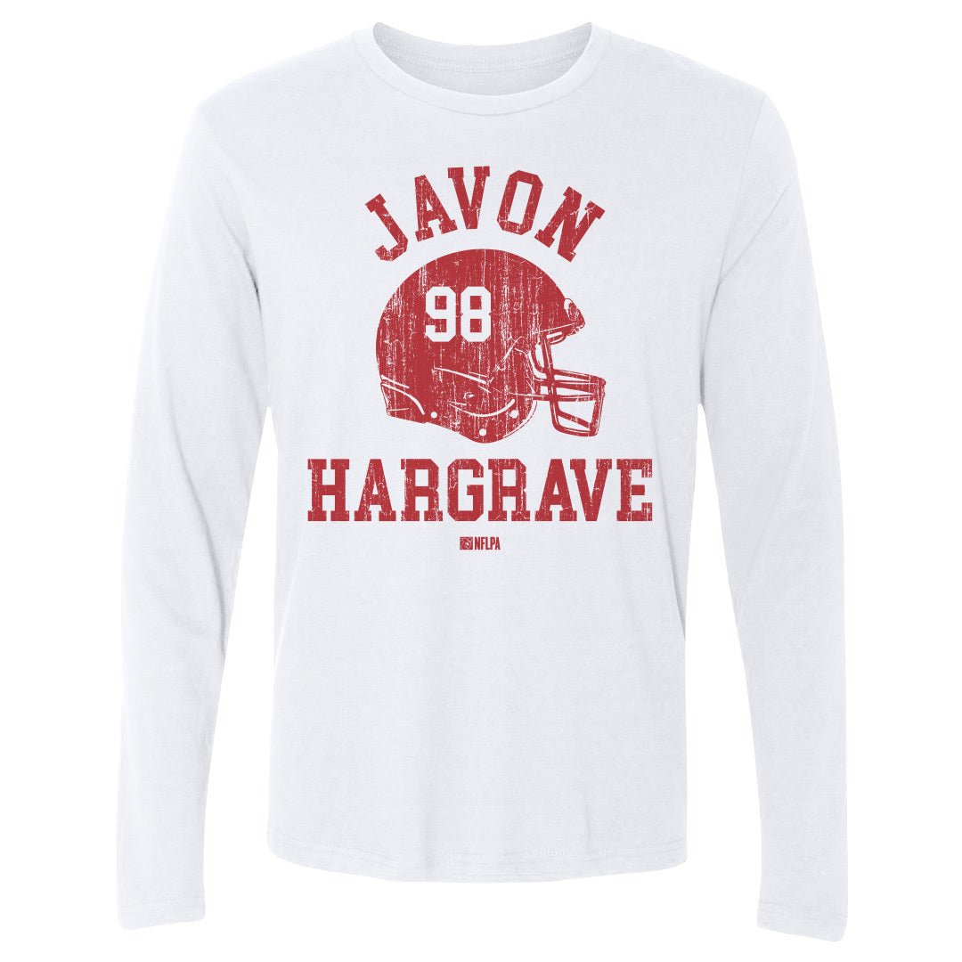 Javon Hargrave Men&#39;s Long Sleeve T-Shirt | 500 LEVEL