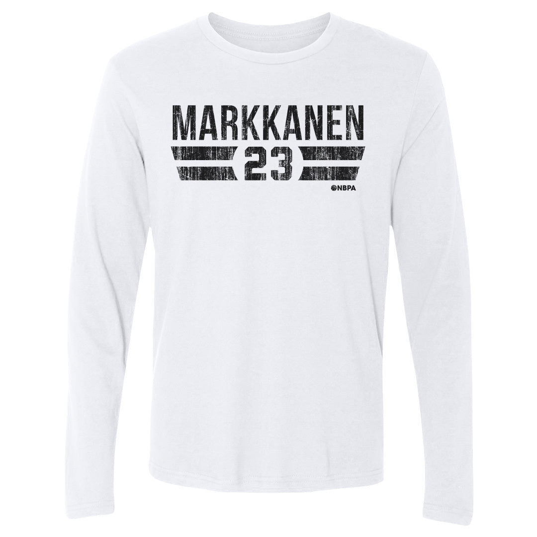 Lauri Markkanen Men's Long Sleeve T-Shirt | 500 LEVEL