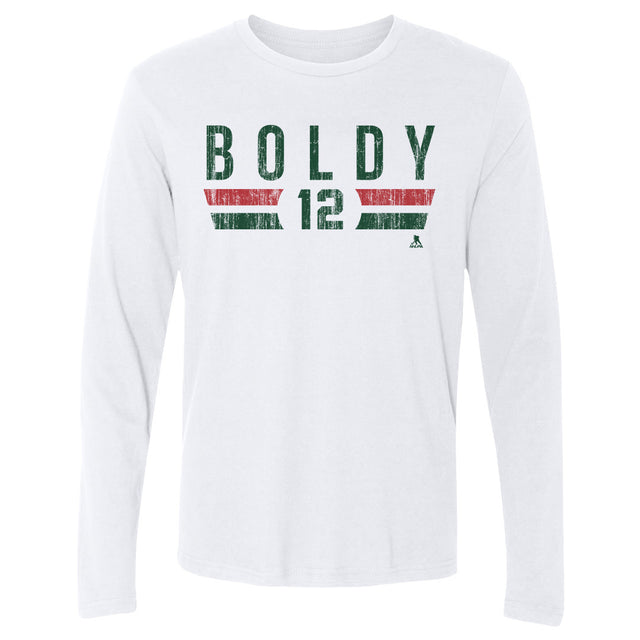 Matt Boldy Men's Long Sleeve T-Shirt | 500 LEVEL