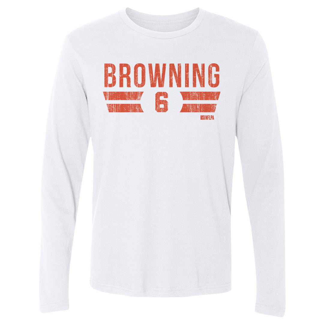 Jake Browning Men&#39;s Long Sleeve T-Shirt | 500 LEVEL