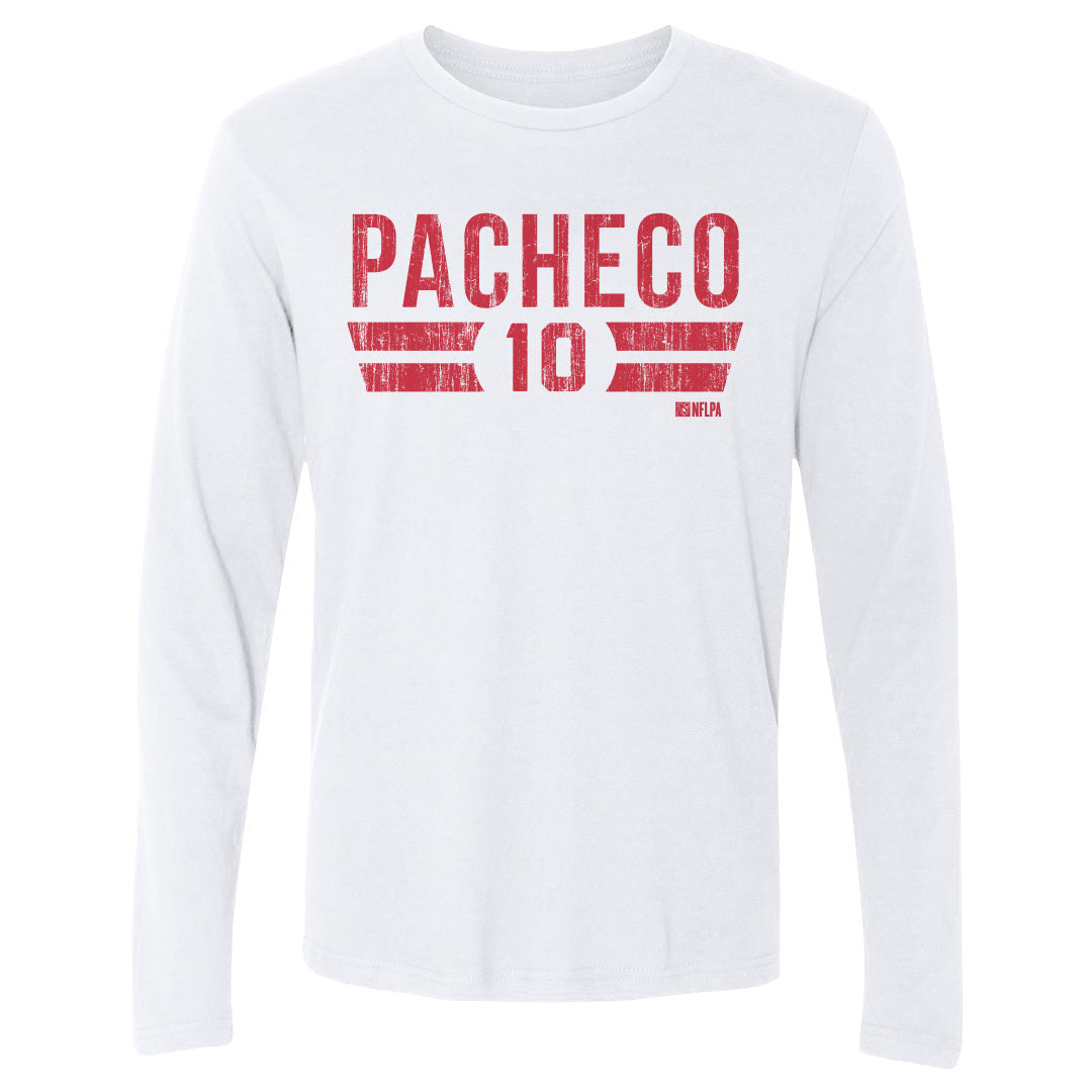 Isiah Pacheco Men's Long Sleeve T-Shirt | 500 LEVEL