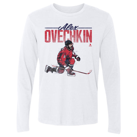Alex Ovechkin Men's Long Sleeve T-Shirt | 500 LEVEL