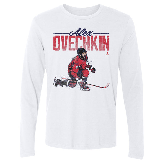 Alex Ovechkin Men's Long Sleeve T-Shirt | 500 LEVEL
