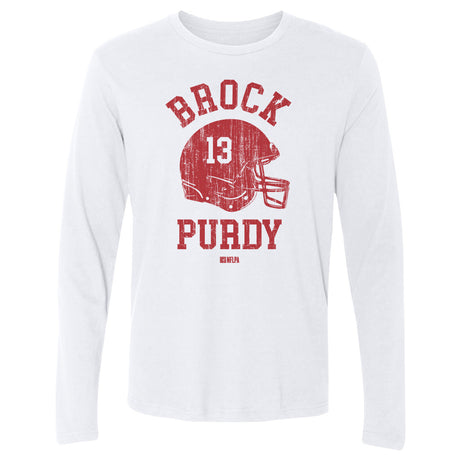 Brock Purdy Men's Long Sleeve T-Shirt | 500 LEVEL