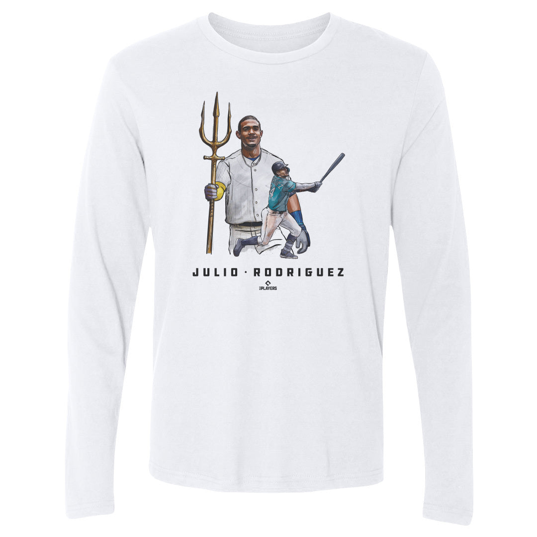 Julio Rodriguez Men&#39;s Long Sleeve T-Shirt | 500 LEVEL