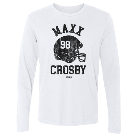 Maxx Crosby Men's Long Sleeve T-Shirt | 500 LEVEL