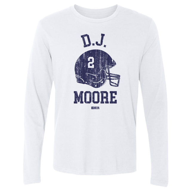 D.J. Moore Men's Long Sleeve T-Shirt | 500 LEVEL