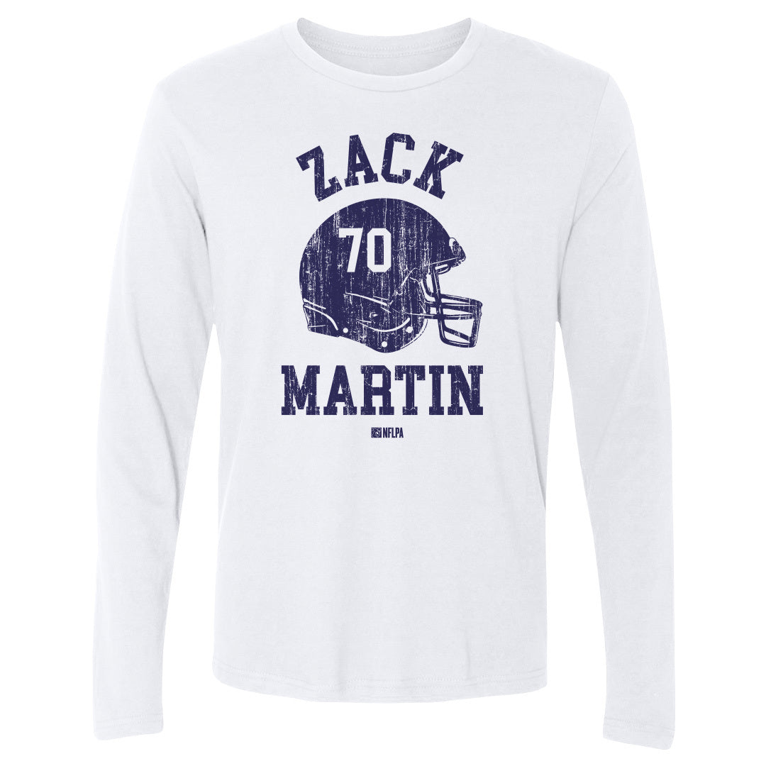 Zack Martin Men's Long Sleeve T-Shirt | 500 LEVEL