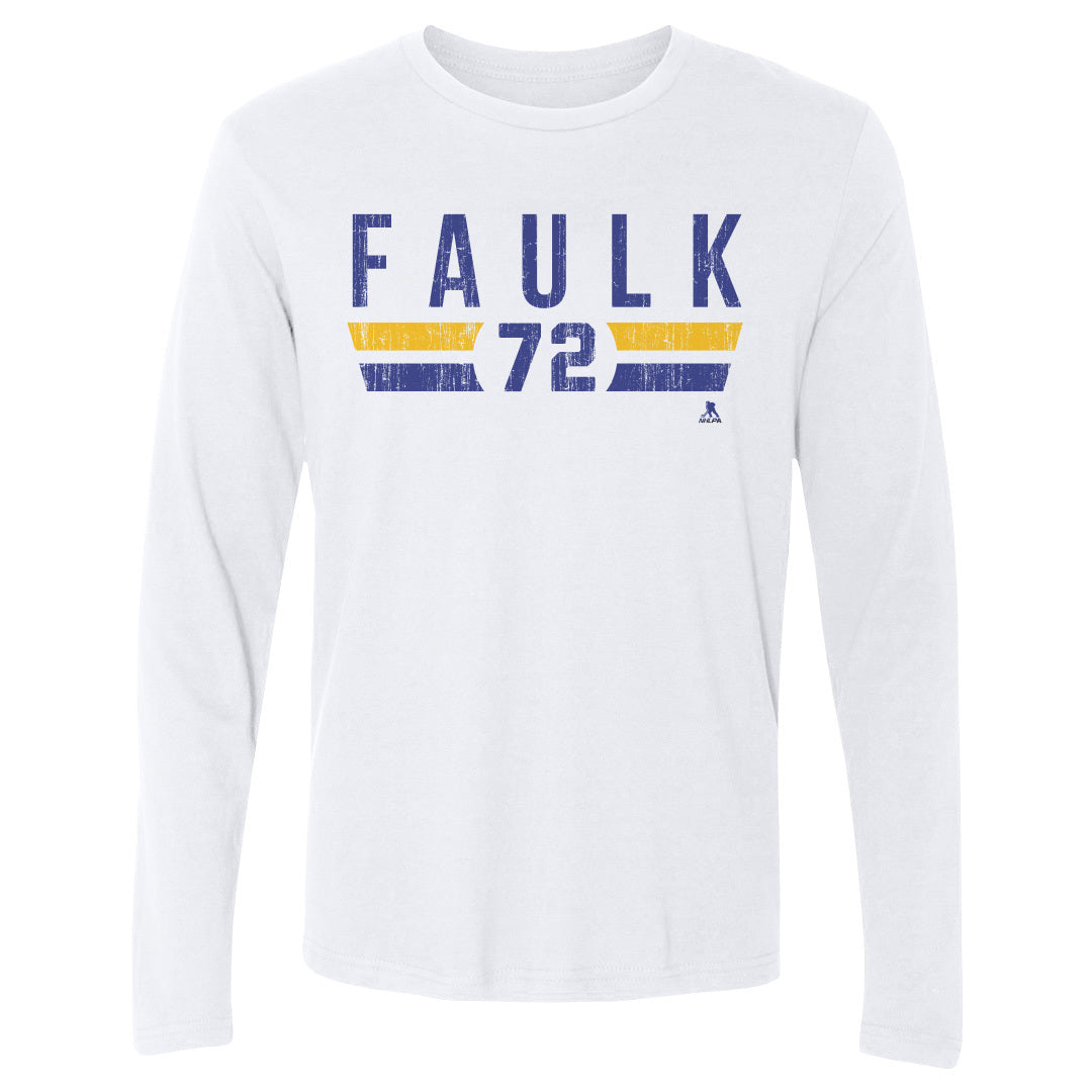 Justin Faulk Men's Long Sleeve T-Shirt | 500 LEVEL