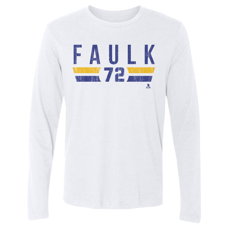 Justin Faulk Men's Long Sleeve T-Shirt | 500 LEVEL