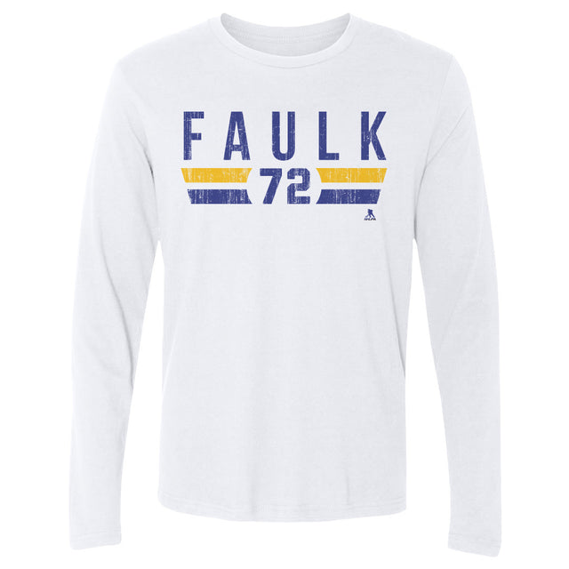 Justin Faulk Men's Long Sleeve T-Shirt | 500 LEVEL