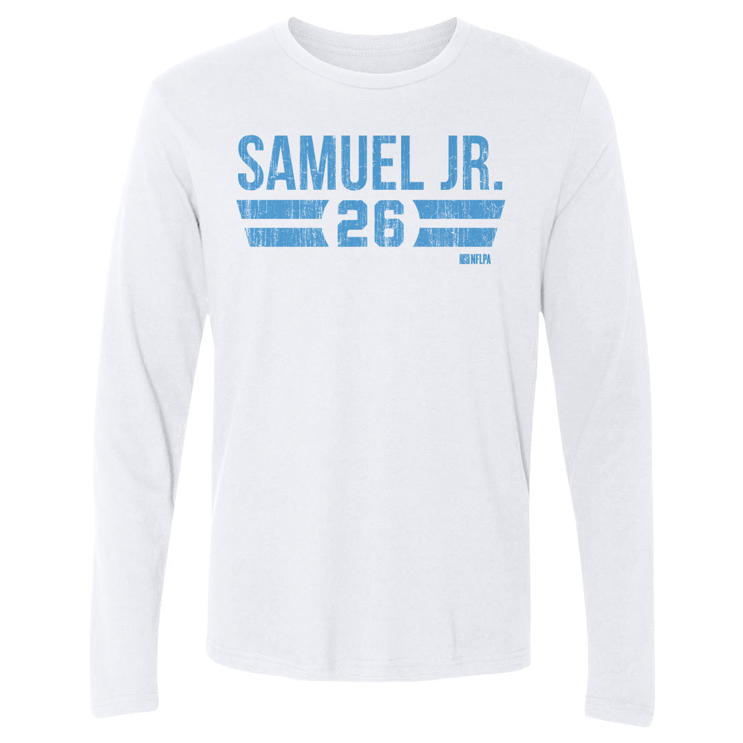 Asante Samuel Jr. Men&#39;s Long Sleeve T-Shirt | 500 LEVEL