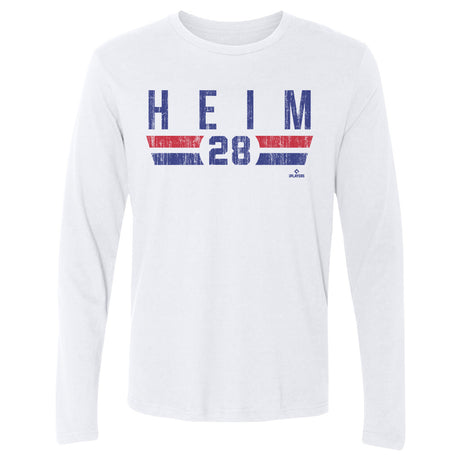Jonah Heim Men's Long Sleeve T-Shirt | 500 LEVEL