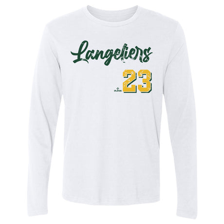 Shea Langeliers Men's Long Sleeve T-Shirt | 500 LEVEL