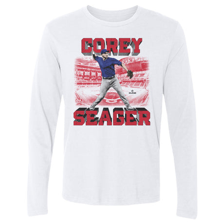 Corey Seager Men's Long Sleeve T-Shirt | 500 LEVEL