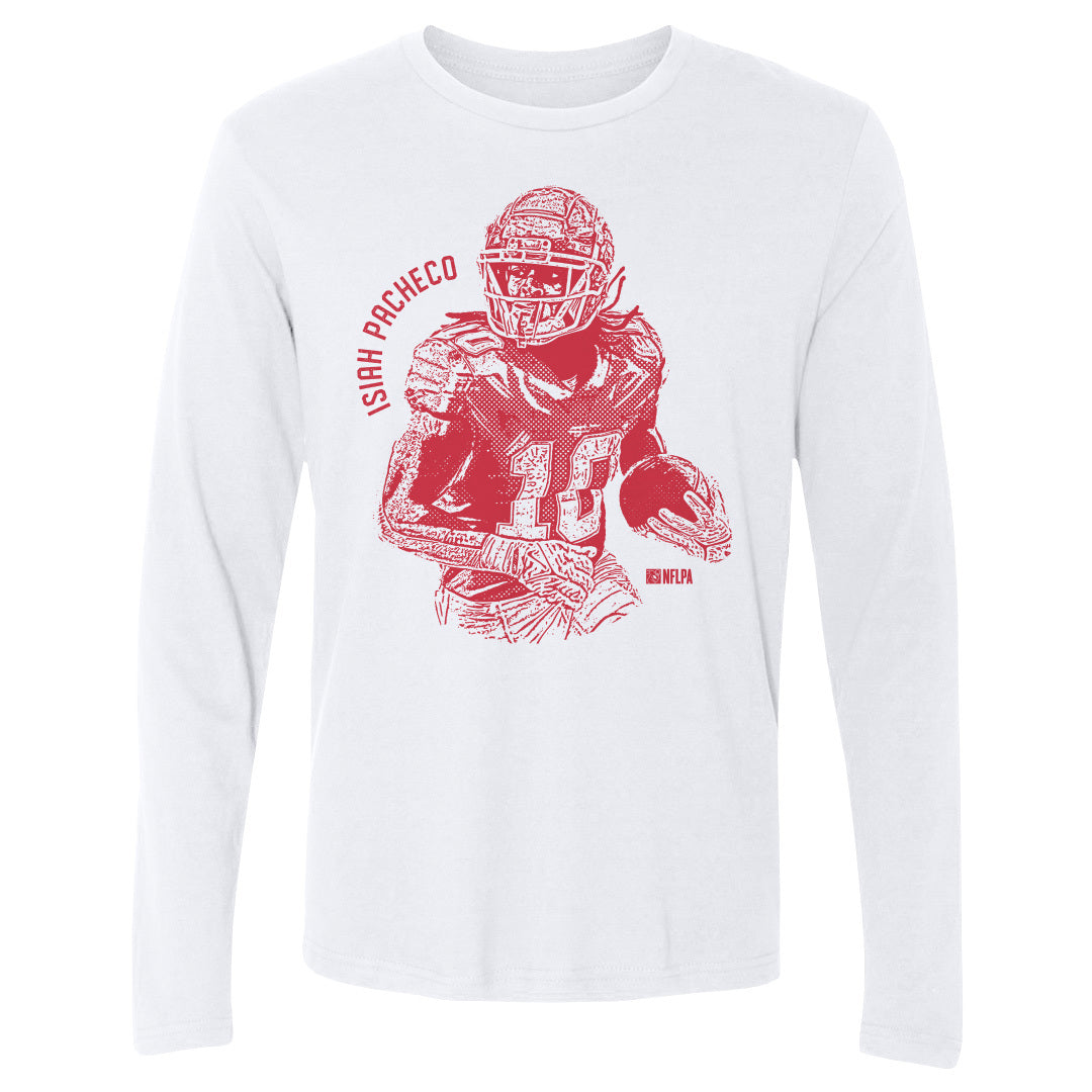 Isiah Pacheco Men's Long Sleeve T-Shirt | 500 LEVEL