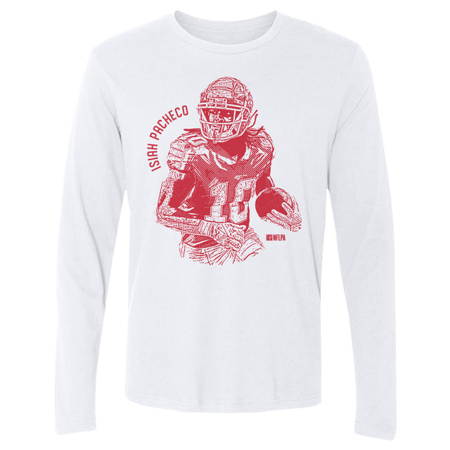 Isiah Pacheco Men's Long Sleeve T-Shirt | 500 LEVEL