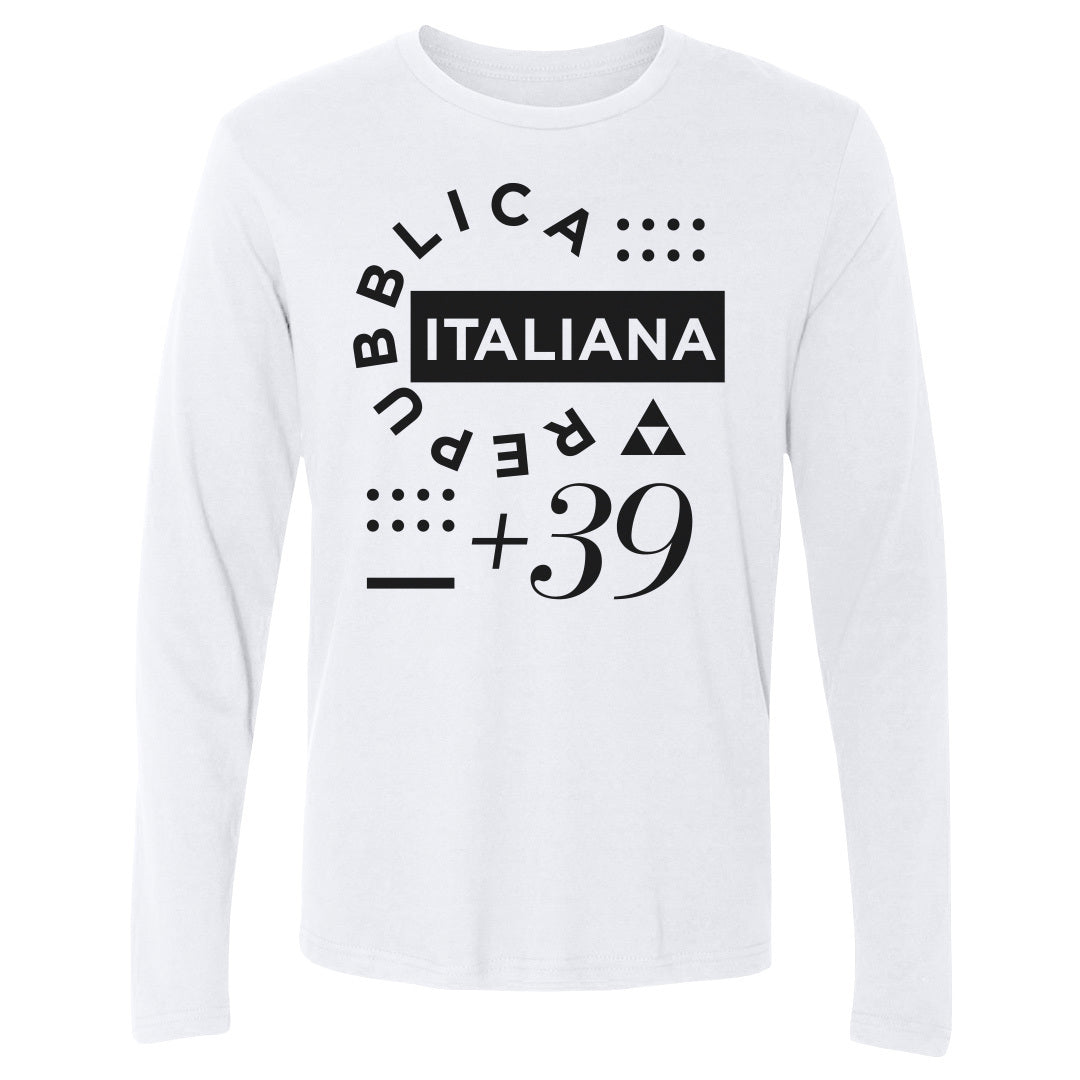 Italy Men's Long Sleeve T-Shirt | 500 LEVEL